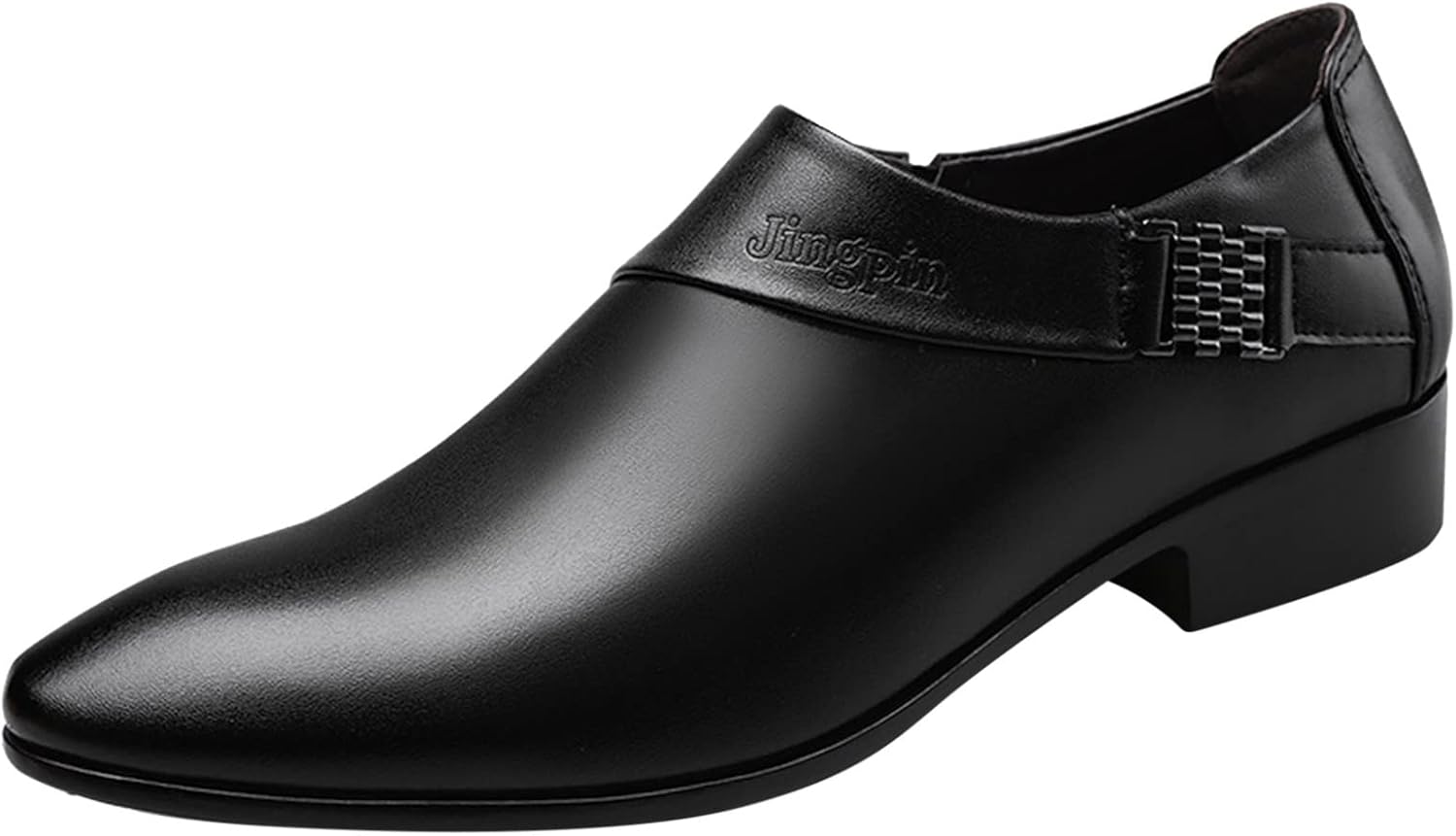 

Мужские классические повседневные туфли-лоаферы, оксфорды под смокинг, формальные свадебные туфли, широкие деловые лоферы с перемычкой Generic, 005