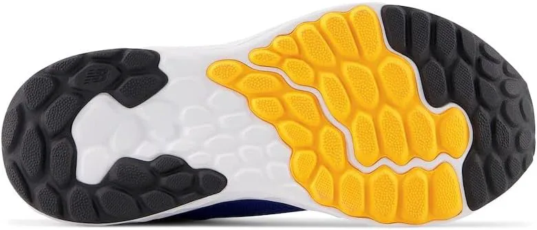 

Кроссовки New Balance Unisex-Child Fresh Foam Arishi V4 с шнуровкой, синий/золотой/белый