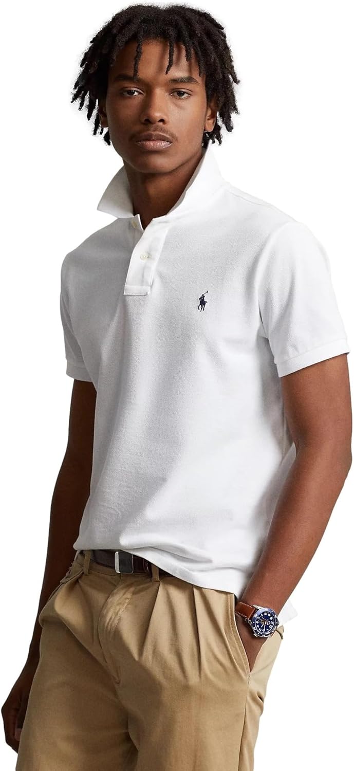 POLO RALPH LAUREN Mens Keaton-Pony Sneaker, Ralph Lauren White. — фото 2