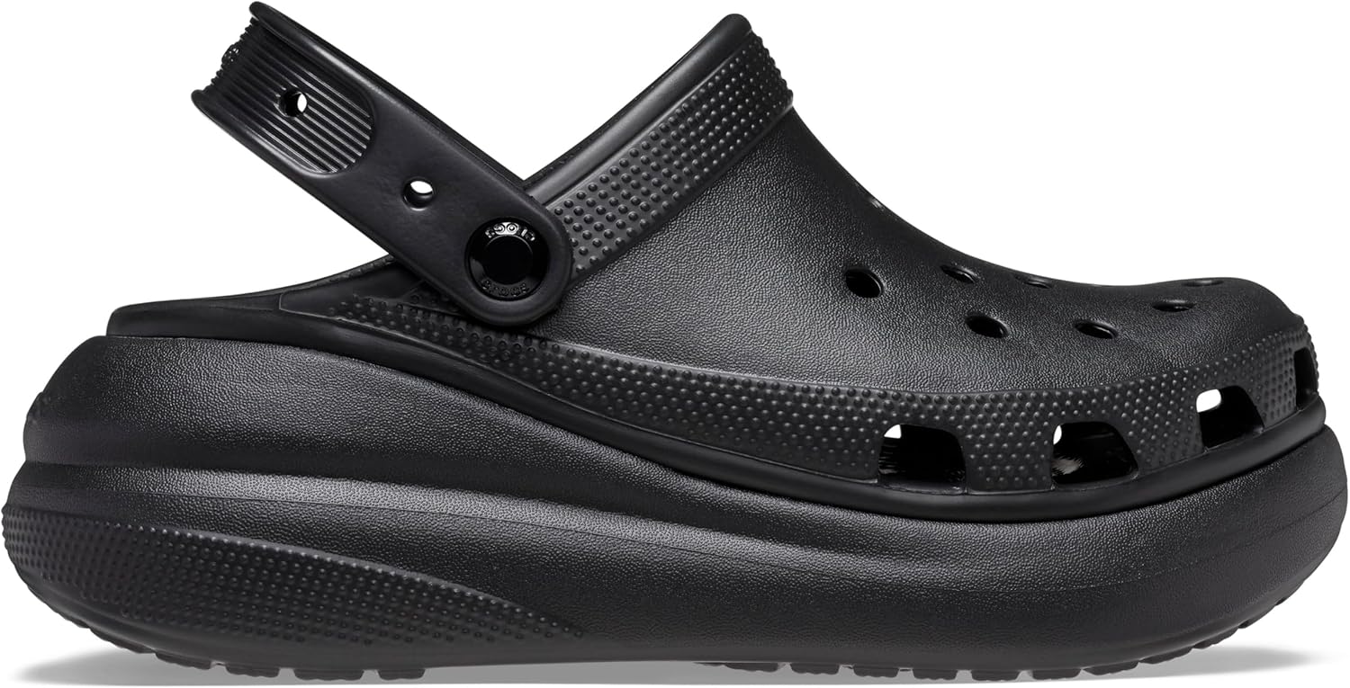 Сабо для взрослых унисекс Crush Clogs Crocs, черный — фото 4