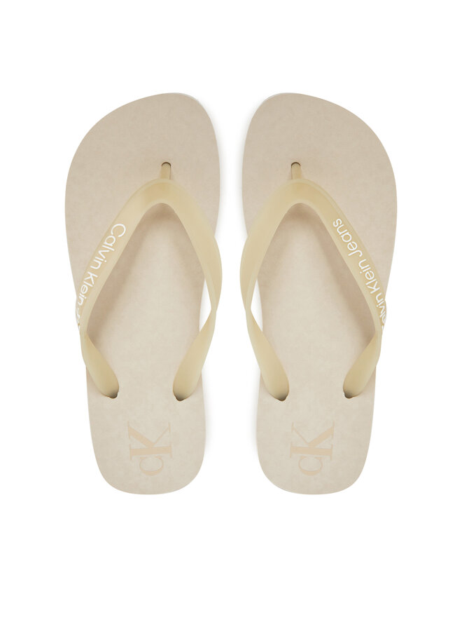 Сланцы Beach Sandal Flatform Tpu YW0YW01830 Calvin Klein Jeans, экрю