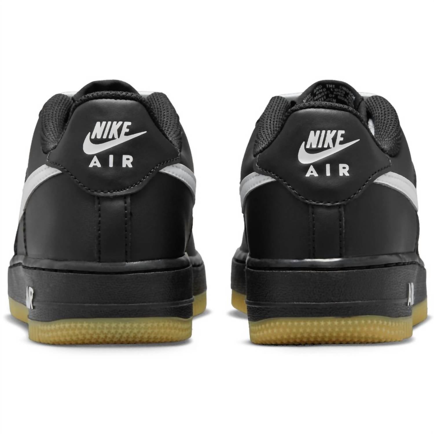 Nike Детские кроссовки Air Force 1 Lv8 черного цвета — фото 4