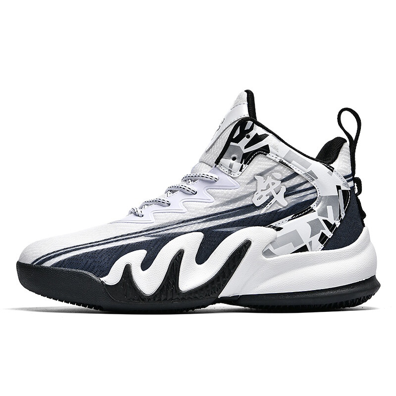 

Баскетбольные кроссовки Basketball Shoes Unisex High-Top Gqwe, белый/черный