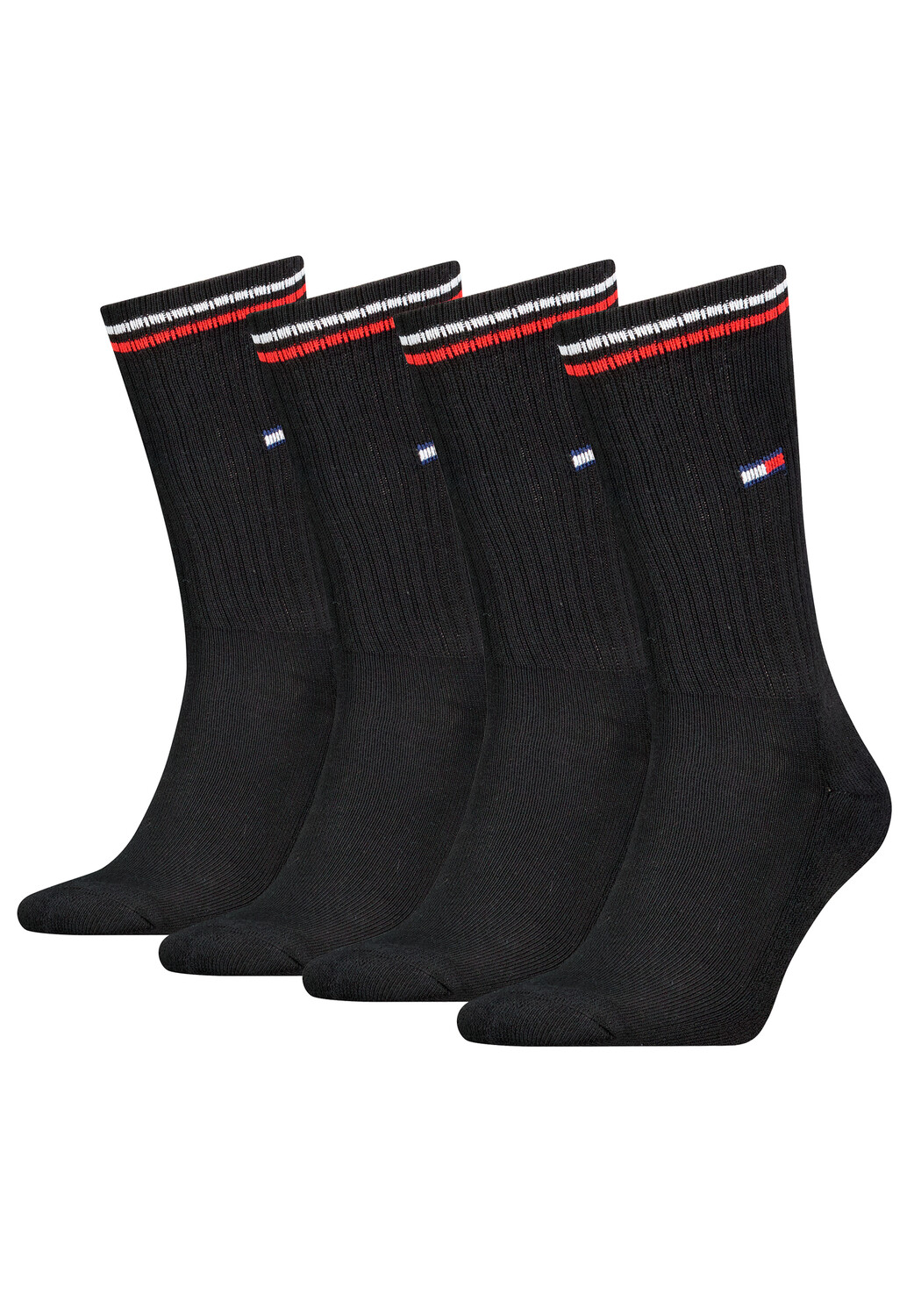 

Носки Tommy Hilfiger TH UNI TJ SOCK 4P ICONIC, черный