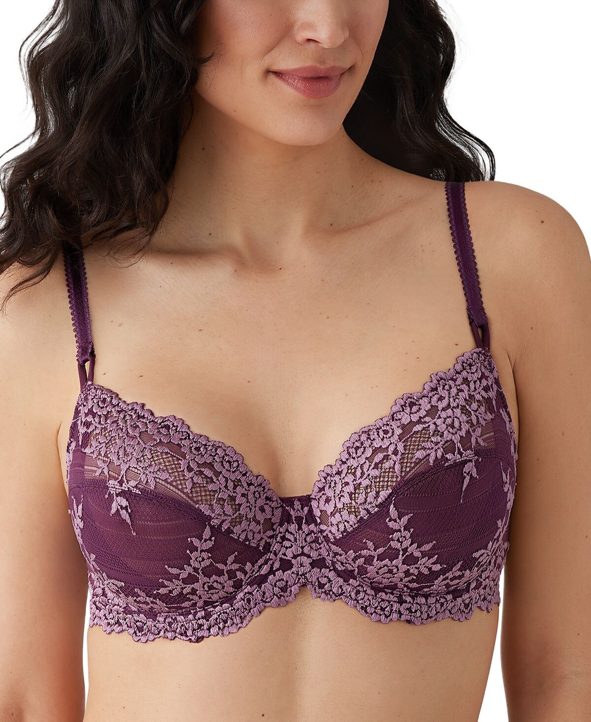 

Бюстгальтер Embrace Lace Underwire 65191, до чашки DDD Wacoal