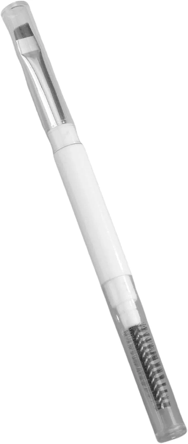 Кисть для бровей и ресниц Stebcece, скошенная, 12 см