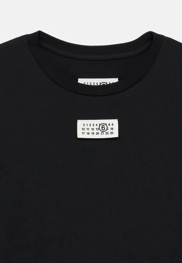 Базовая футболка унисекс Mm6 Maison Margiela, Black — фото 3