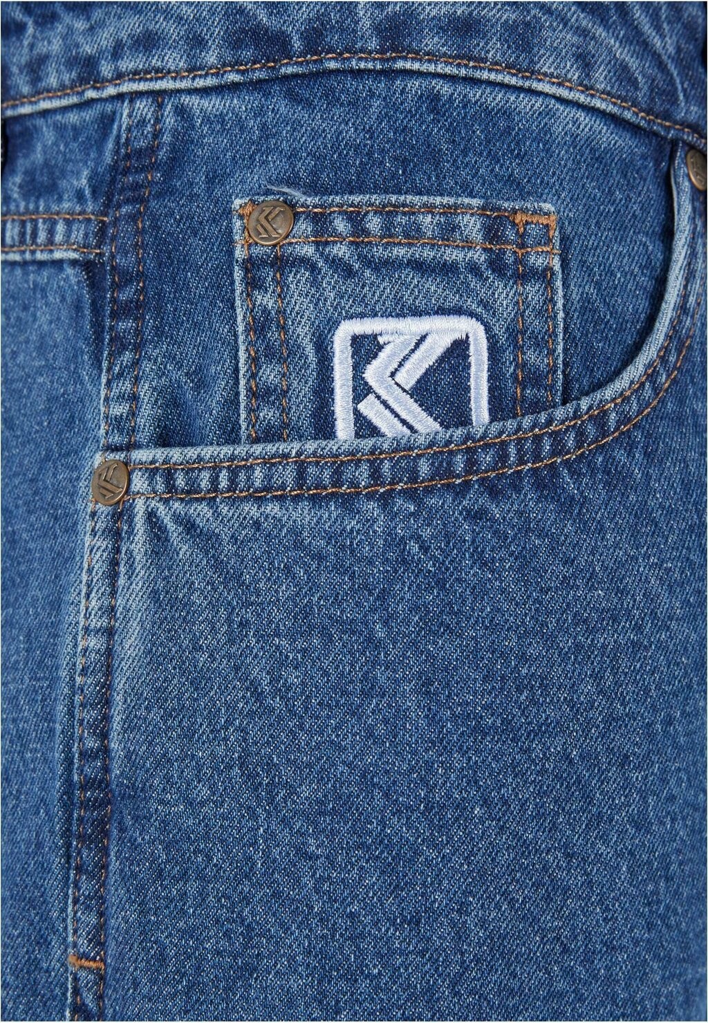 

Джинсы прямого кроя Kmi-Kk Retro Baggy Workwear Karl Kani, синий