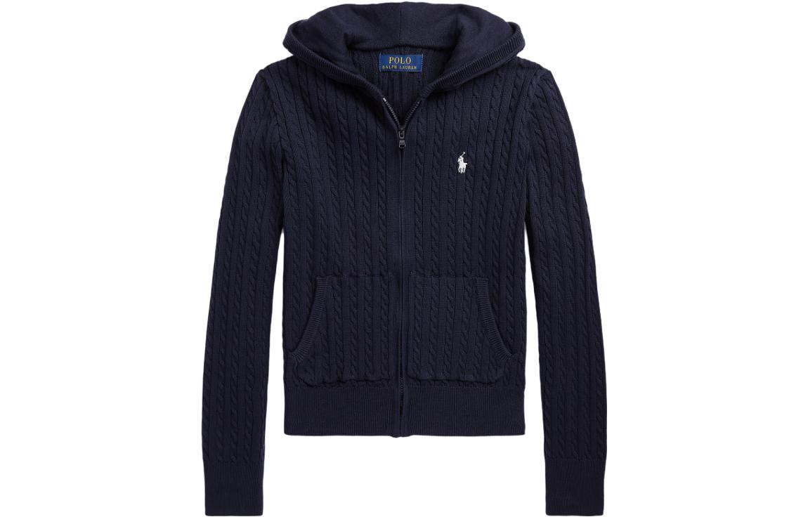 Polo Ralph Lauren Свитшот Girls Navy Kids' — фото 3