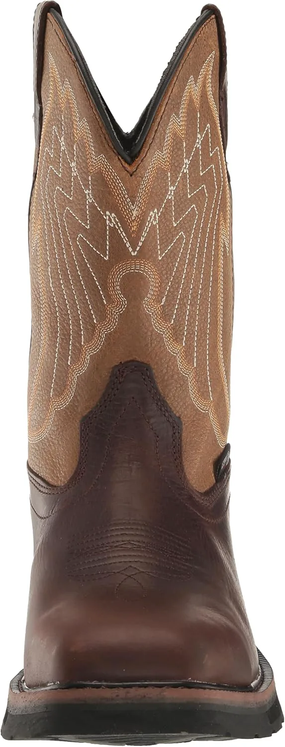 

Мужские строительные ботинки Wolverine Rancher Eagle с водонепроницаемым стальным носком, 10 дюймов