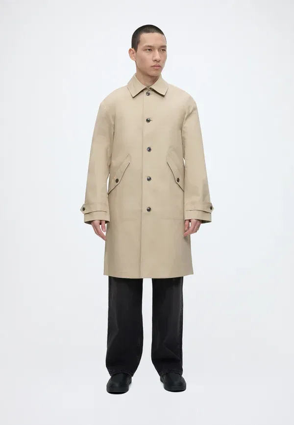 Пальто Tommy Hilfiger Technical Carcoat Trenchcoat, сандаловый