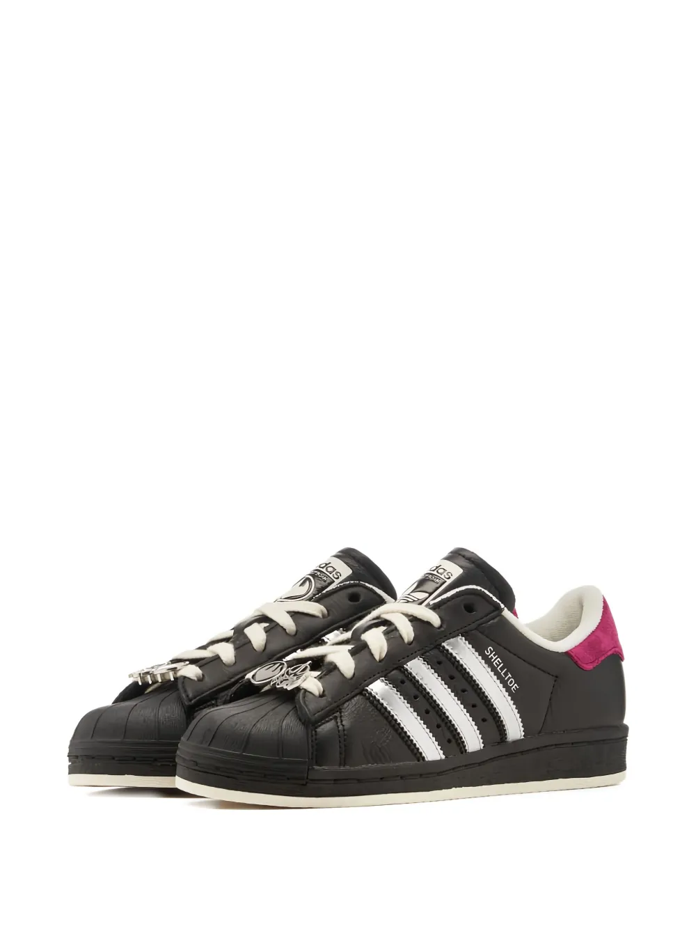 Кроссовки Superstar Shelltoe Shredder из коллаборации с Teenage Mutant Ninja Turtles Adidas, черный — фото 2