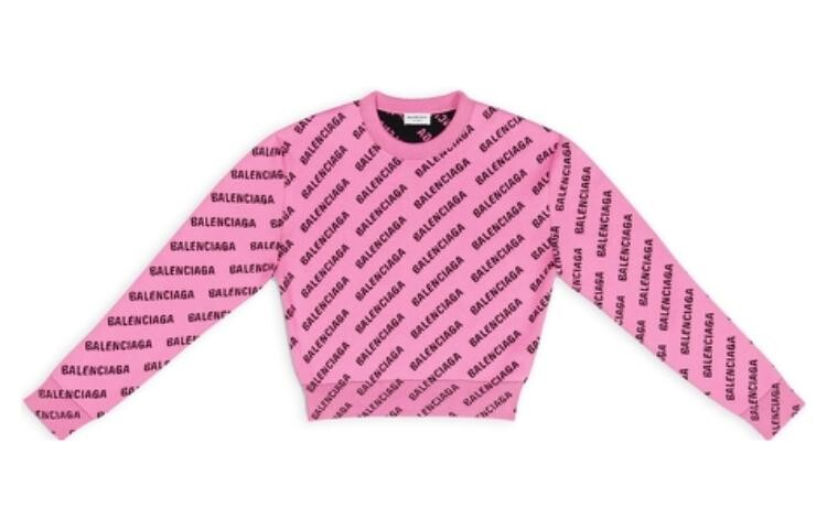 

Свитшот женский розовый Balenciaga