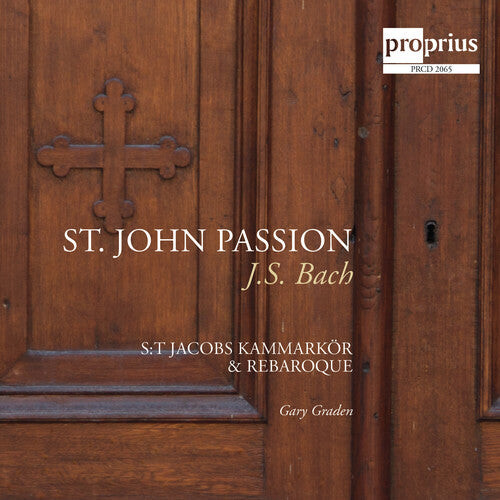 

CD диск Bach, J.S. / st. Jacobs Kammarkor / Rebaroque: St. John Passion