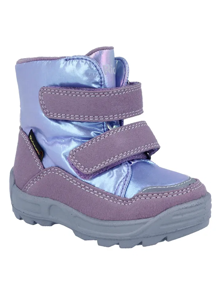 Зимние сапоги, мембрана Richter Shoes, светло-голубой/лиловый — фото 2