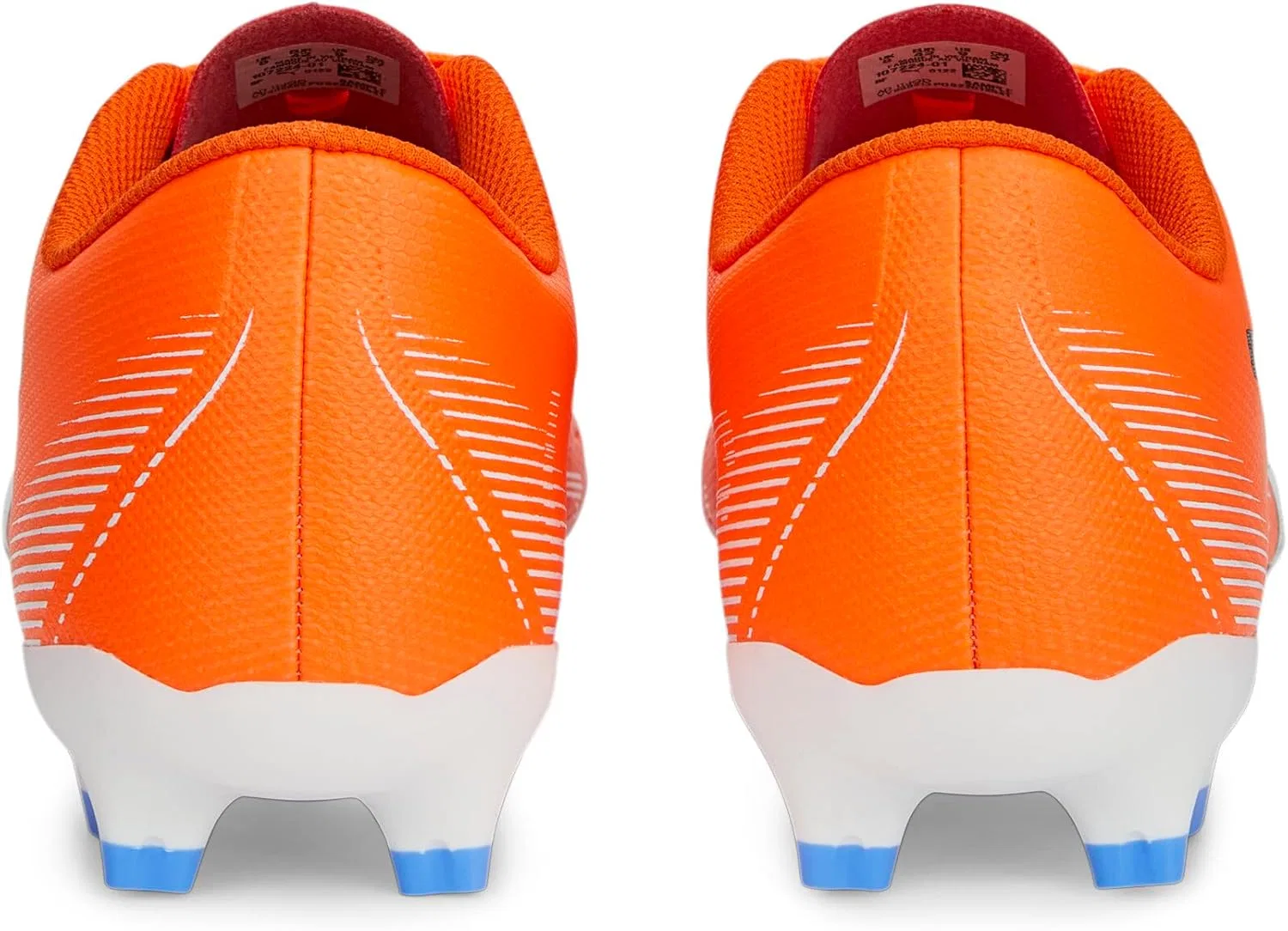 Женские кроссовки PUMA Ultra Play для искусственного пола, цвет Ultra Orange, PUMA White Blue Glimmer — фото 2