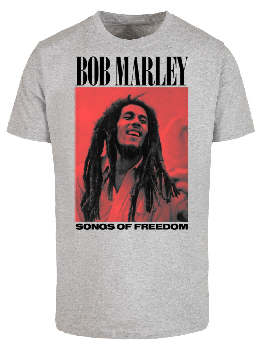

Рубашка F4NT4STIC Bob Marley, серый