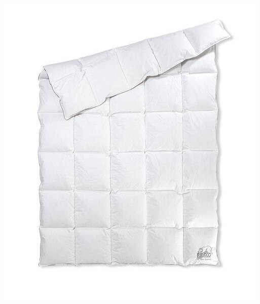 

Покрывало RIBECO Eve 90% Daune, 155x2x220 см, белый