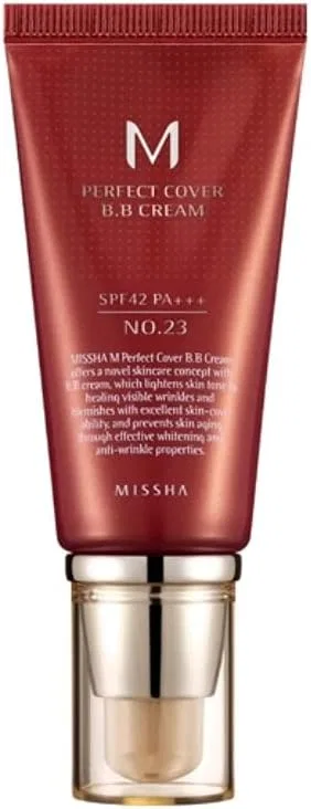 BB-крем MISSHA M Perfect Cover, оттенок №23, SPF42 PA++, 50 мл