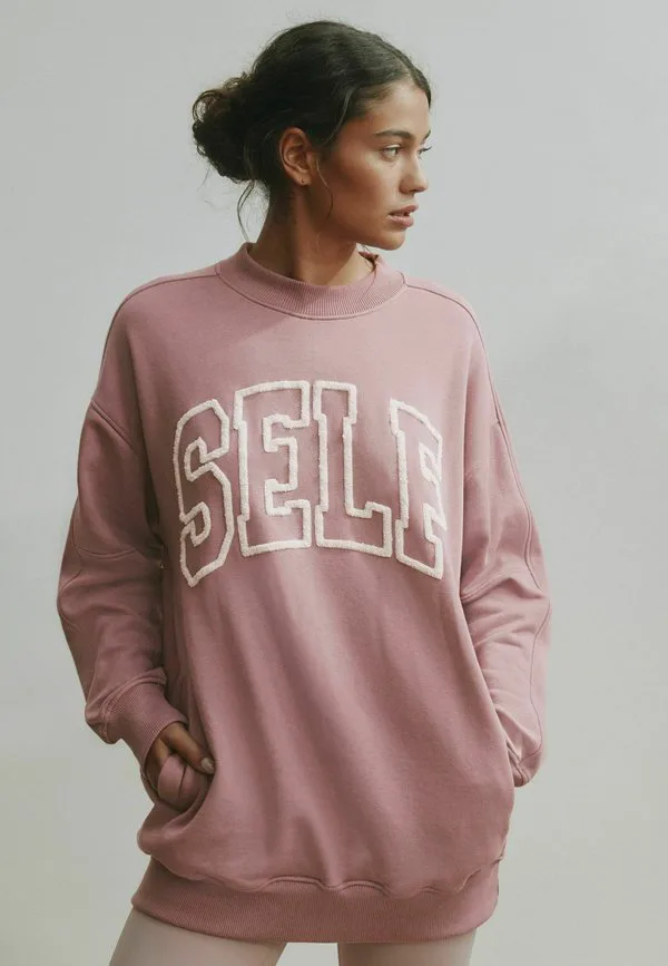 

Толстовка из букле, укороченная модель Self., Mauve Purple, Розовый, Толстовка из букле, укороченная модель Self., Mauve Purple