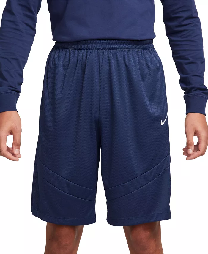 

Мужские баскетбольные шорты Icon Dri-FIT с влагоотведением, длина 11" Nike, синий