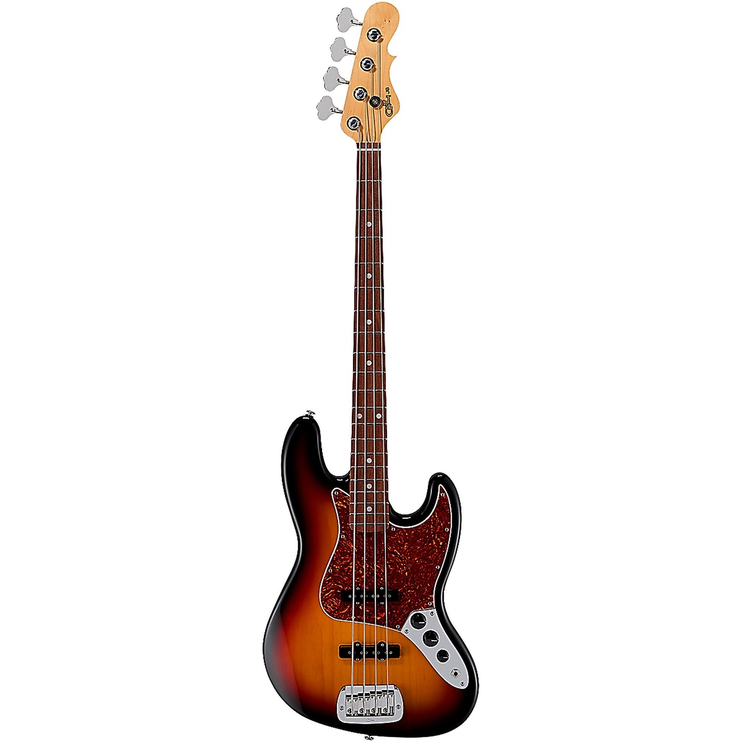 

Электробас-гитара G&L Fullerton Deluxe JB 3-Tone Sunburst