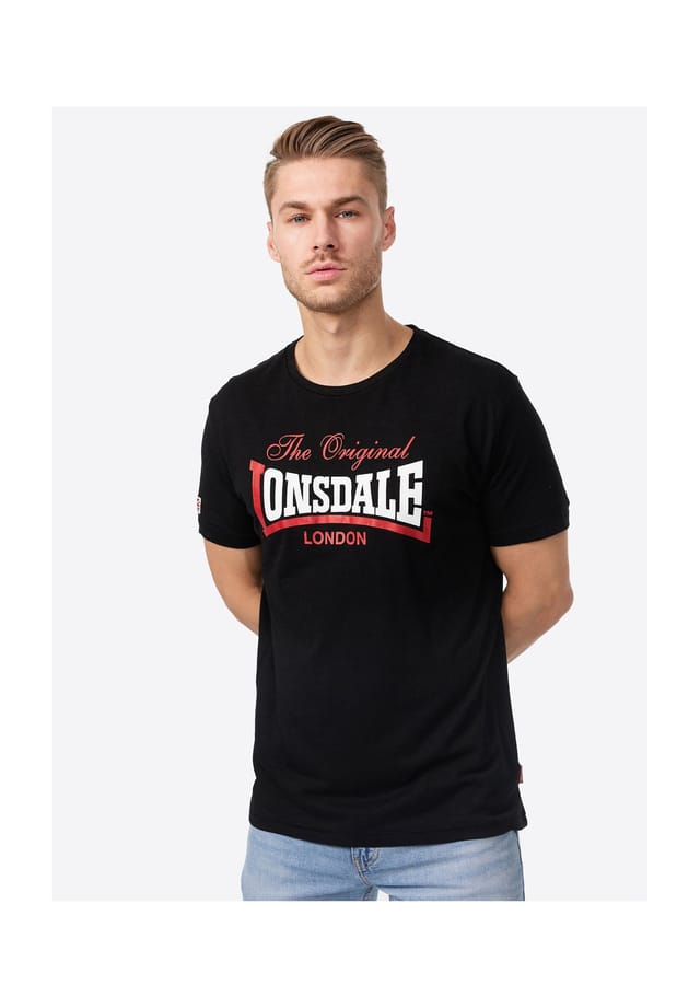 

Футболка Aldingham обычного кроя Lonsdale, черный