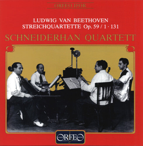 

CD диск Beethoven / Schneiderhan Quartett: String Quartet Op. 59/1, 131