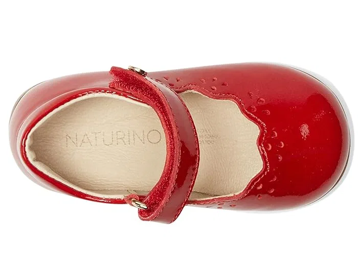 Балетки с волнистым краем Olya Naturino, Red — фото 3