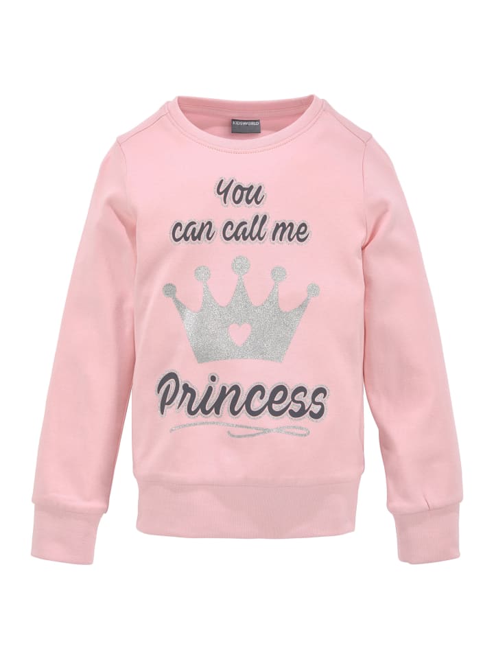 

Рубашка с длинным рукавом Kidsworld, розовый