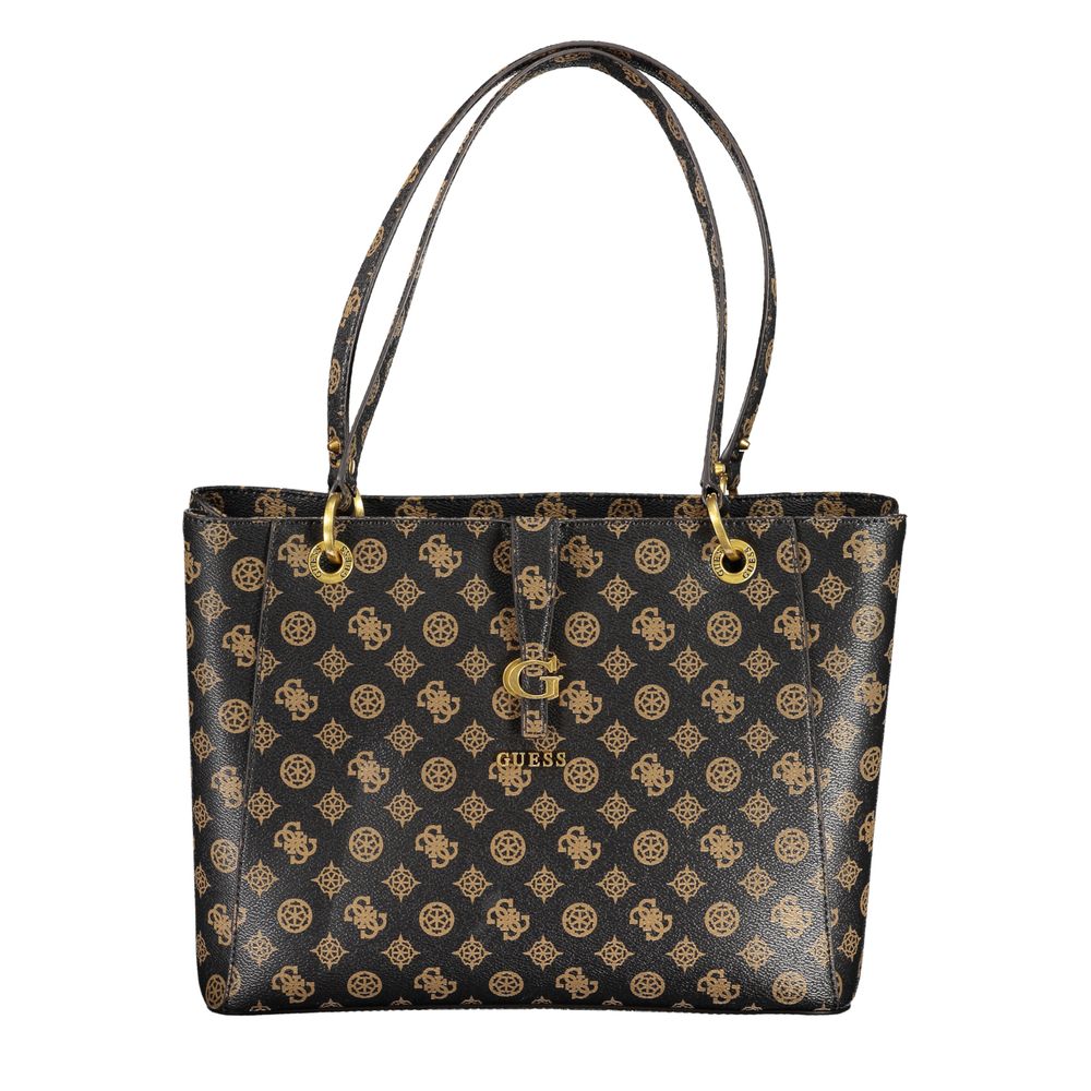 

Сумка из коричневого полиэтилена Guess Shoes