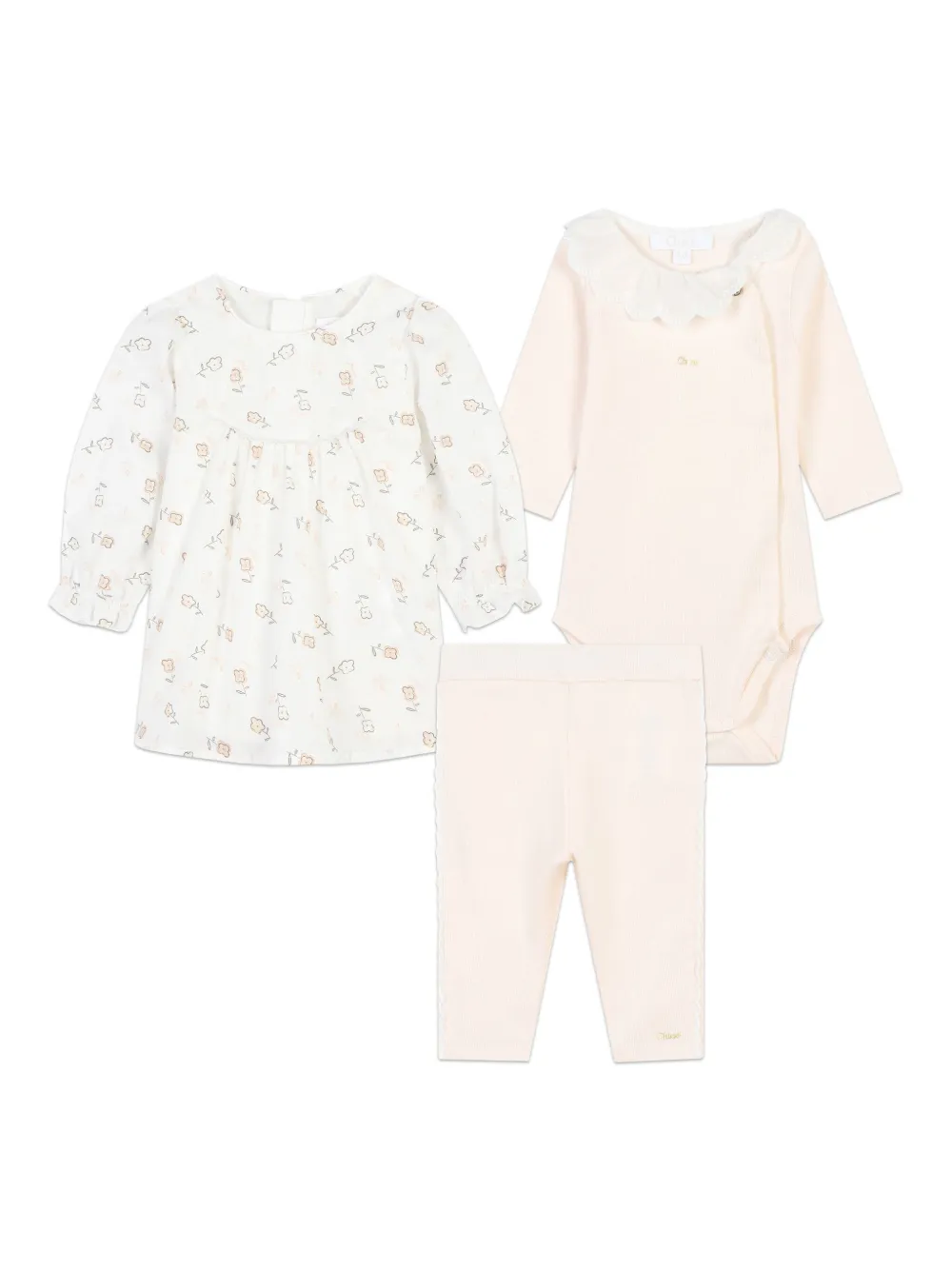 

Комплект из органического хлопка Chloé Kids, розовый