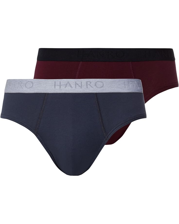 

Мужские трусы Hanro Cotton Essentials 2-Pack, Barolo/Ombre Blue