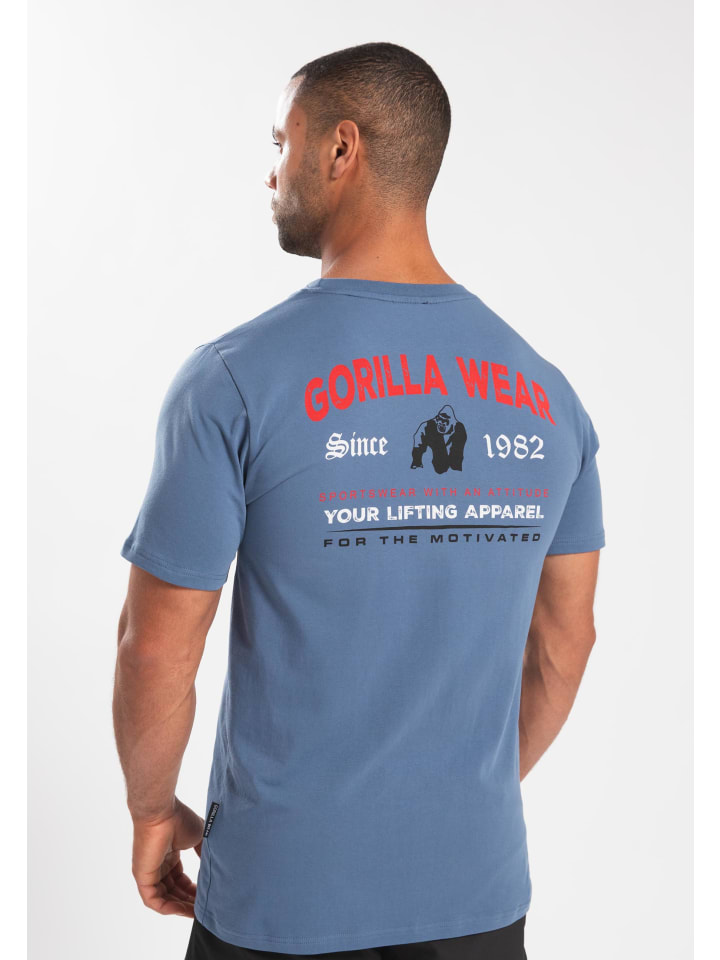 

Функциональная рубашка Gorilla Wear Warren T-Shirt - Coronet Blau