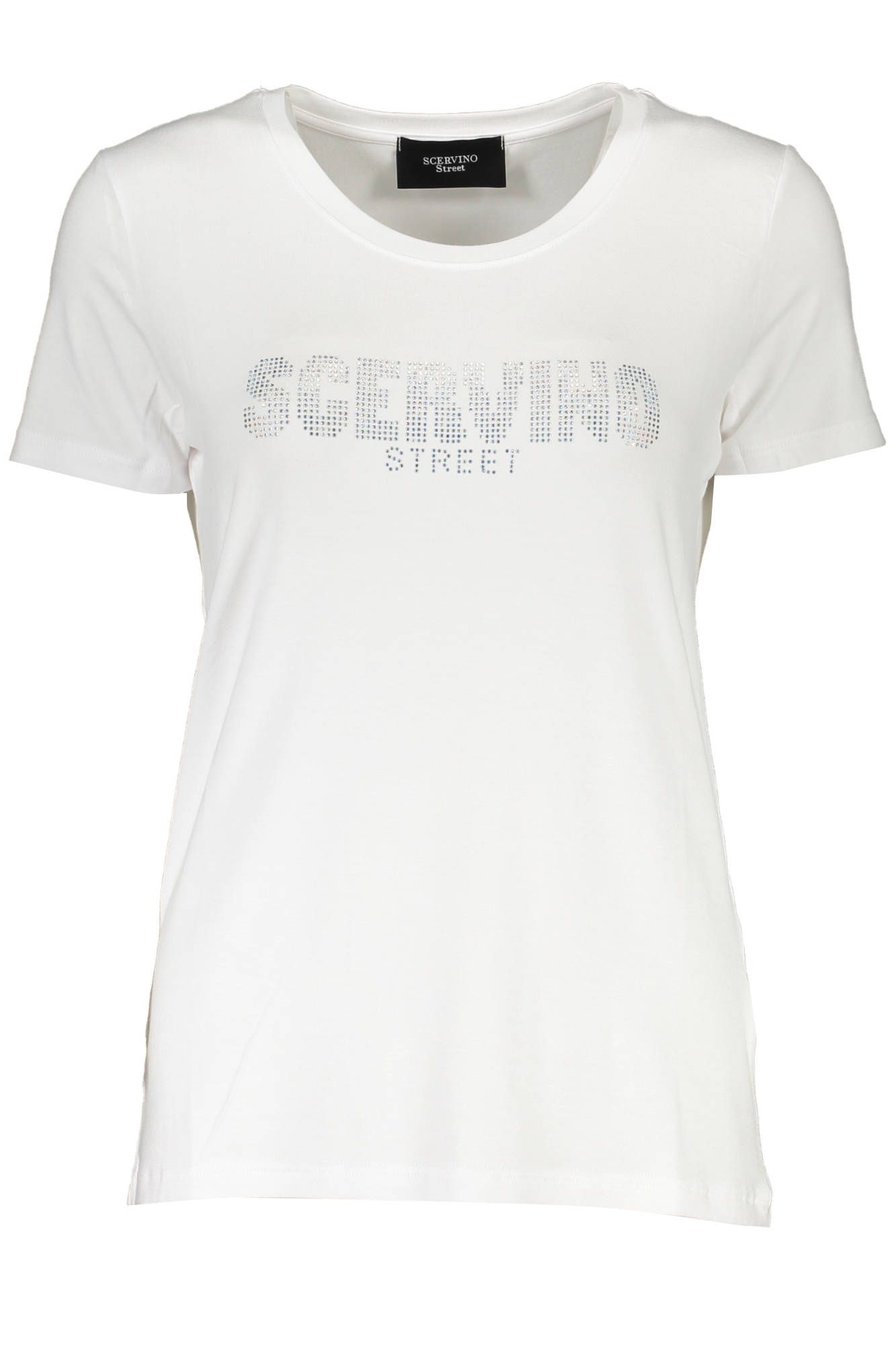 

Белый женский топ из эластана Ermanno Scervino