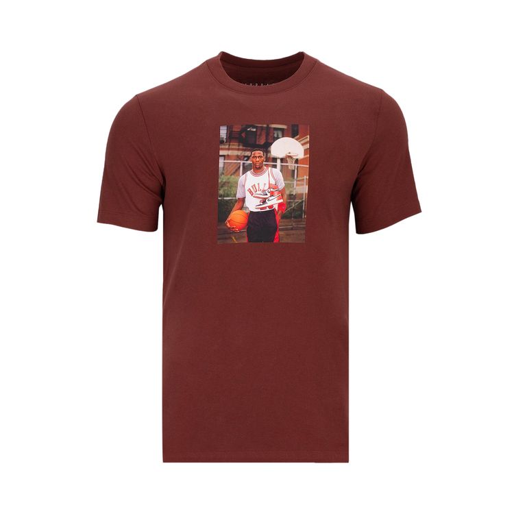 

Футболка Air Jordan Photo T-Shirt 'Dark Pony/Black', коричневый