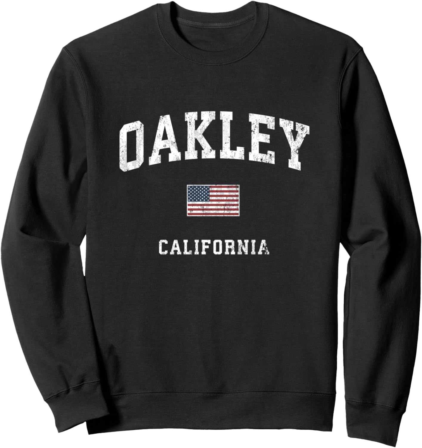 

Спортивная толстовка Oakley California CA с винтажным американским флагом, черная Vintage California T-Shirts & Tees, Черный, Спортивная толстовка Oakley California CA с винтажным американским флагом, черная Vintage California T-Shirts & Tees