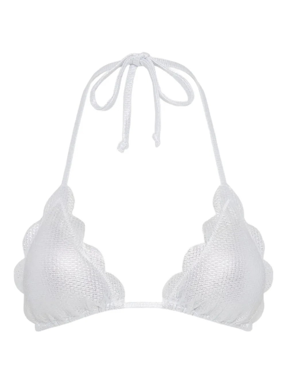 

Треугольный бикини-топ Broadway Marysia, серебристый