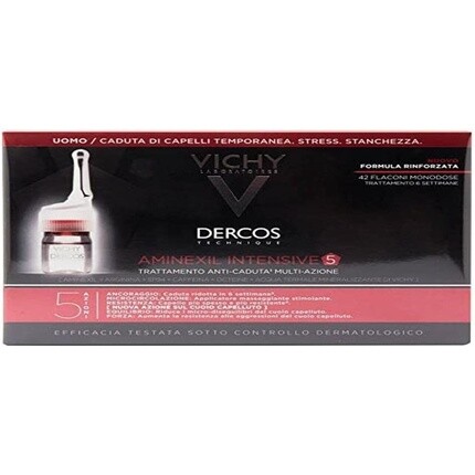 

Vichy Dercos Aminexil Clinical 5 мужчин 42 монодозы
