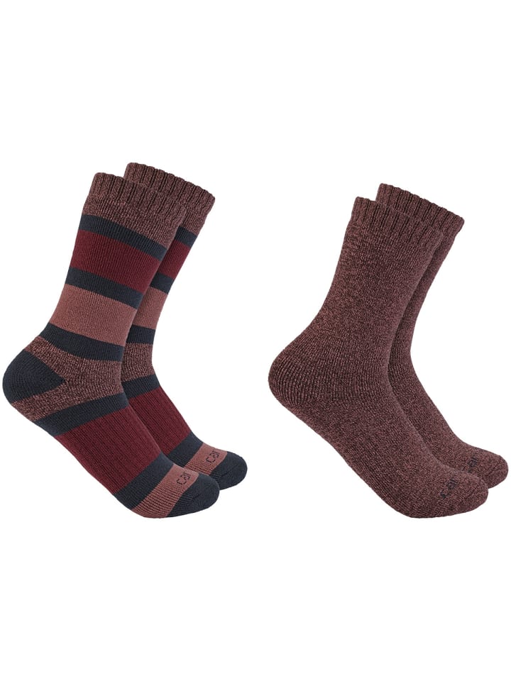 

CARHARTT Носки средней высоты в красно-разноцветной комбинации