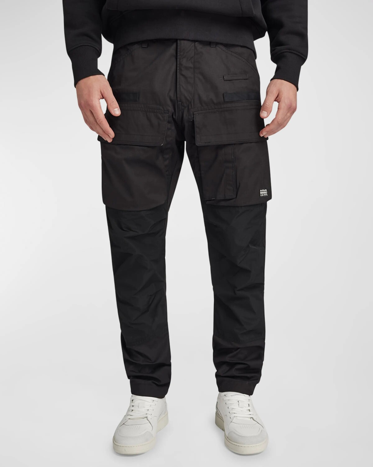 

Мужские брюки-карго с 3D-заужением G-STAR RAW, цвет Dk Black