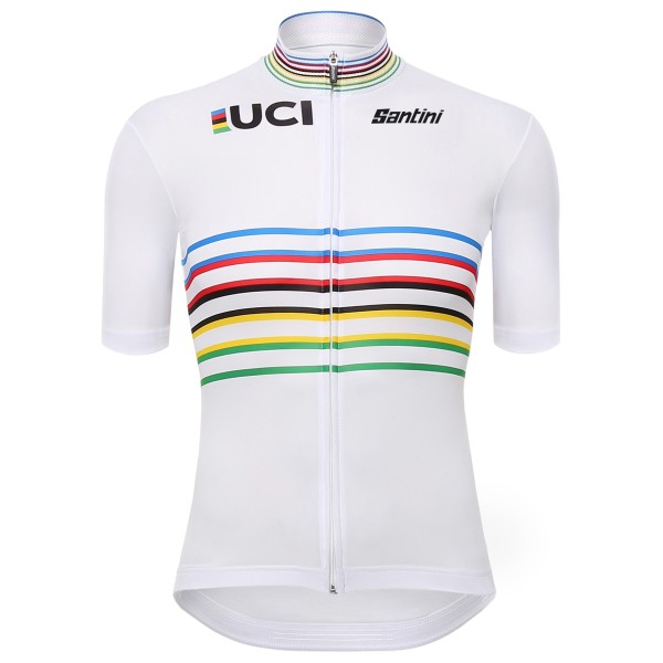 

Женская официальная майка чемпиона мира UCI Masters - велоспорт Santini, Print