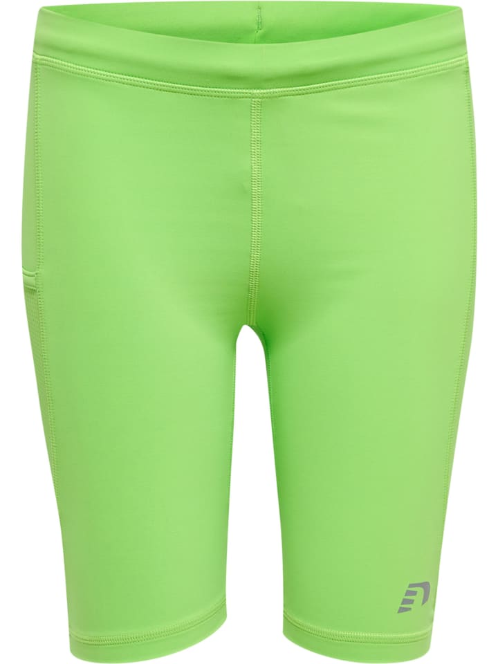 

Спортивные штаны Newline Verstellbare Taille Tight Shorts Kids Core Laufen Kinder, цвет GREEN FLASH