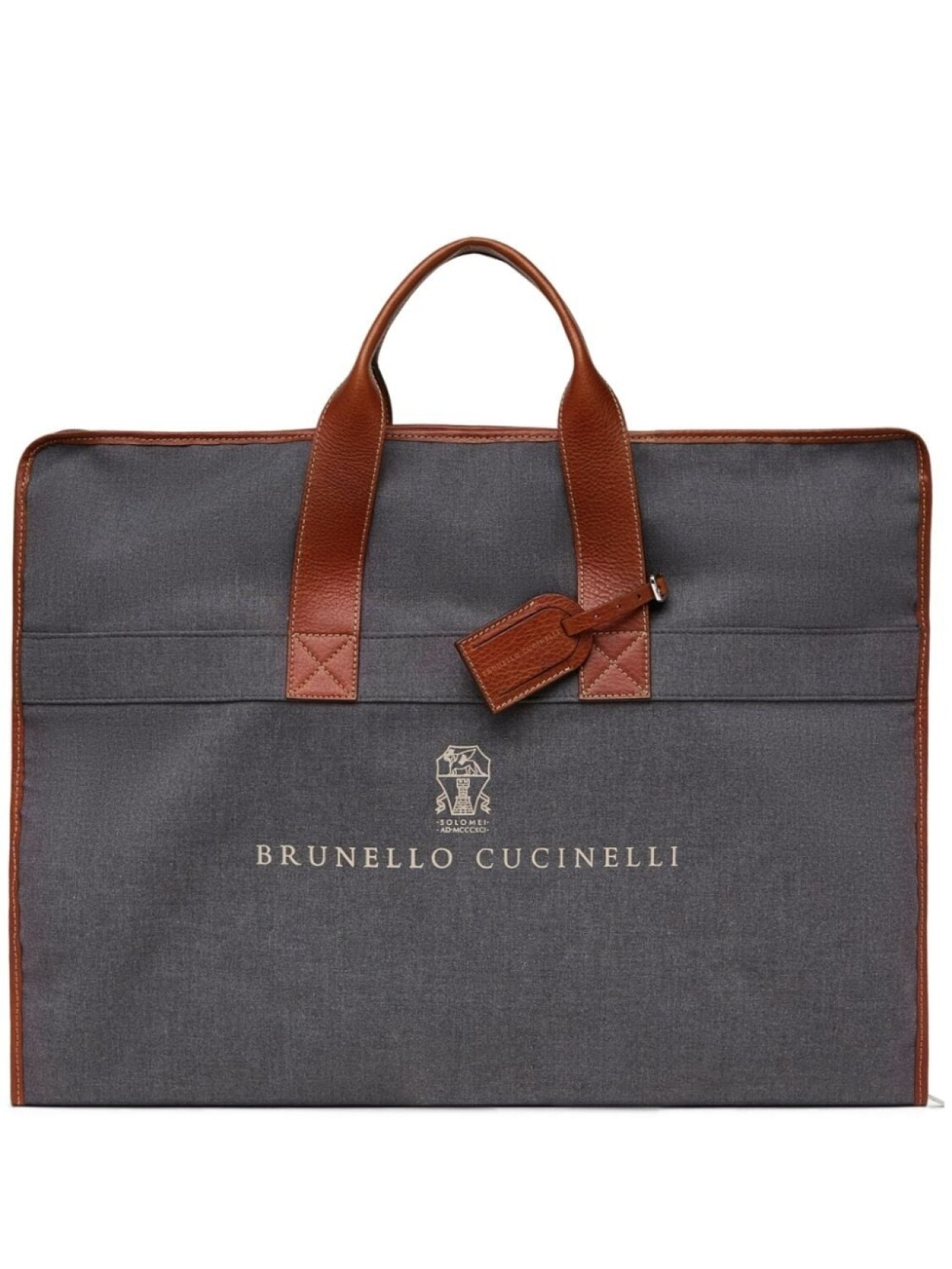 

Складной портплед Brunello Cucinelli, серый