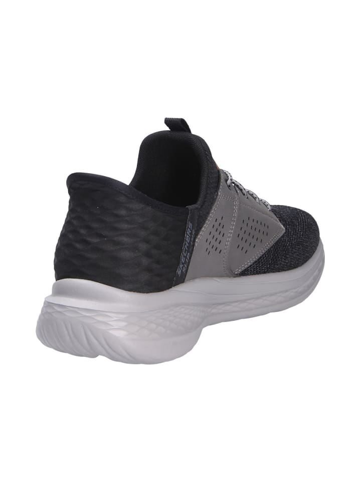 Skechers Черные кроссовки — фото 4