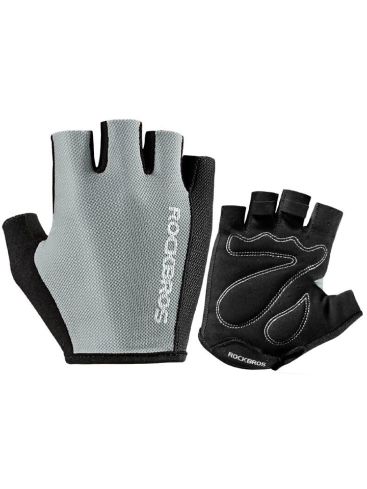 

Rockbros Дышащие велосипедные перчатки, серые