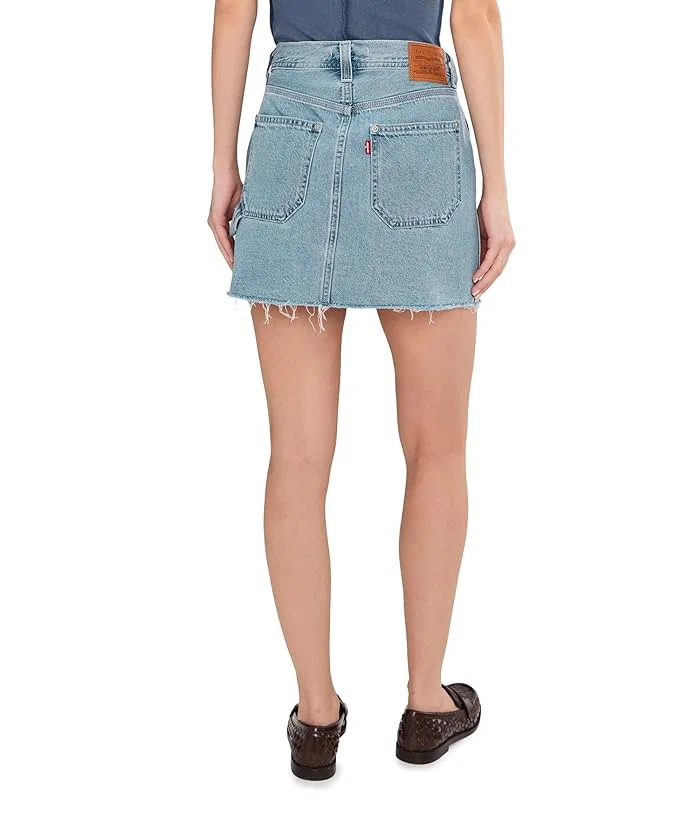Юбка Utility Icon Levi's Premium, All Over Blue — фото 4