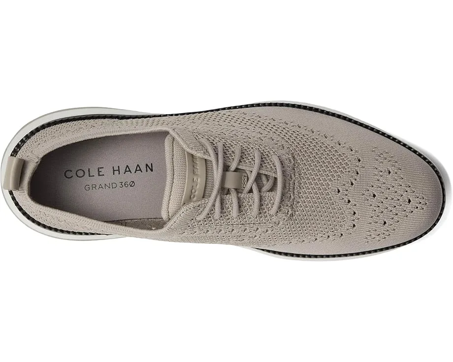 Оксфорды Cole Haan Grand Hurrion Stitchlite Wing Tip Oxford, Dove/Paloma/Optic White — фото 2