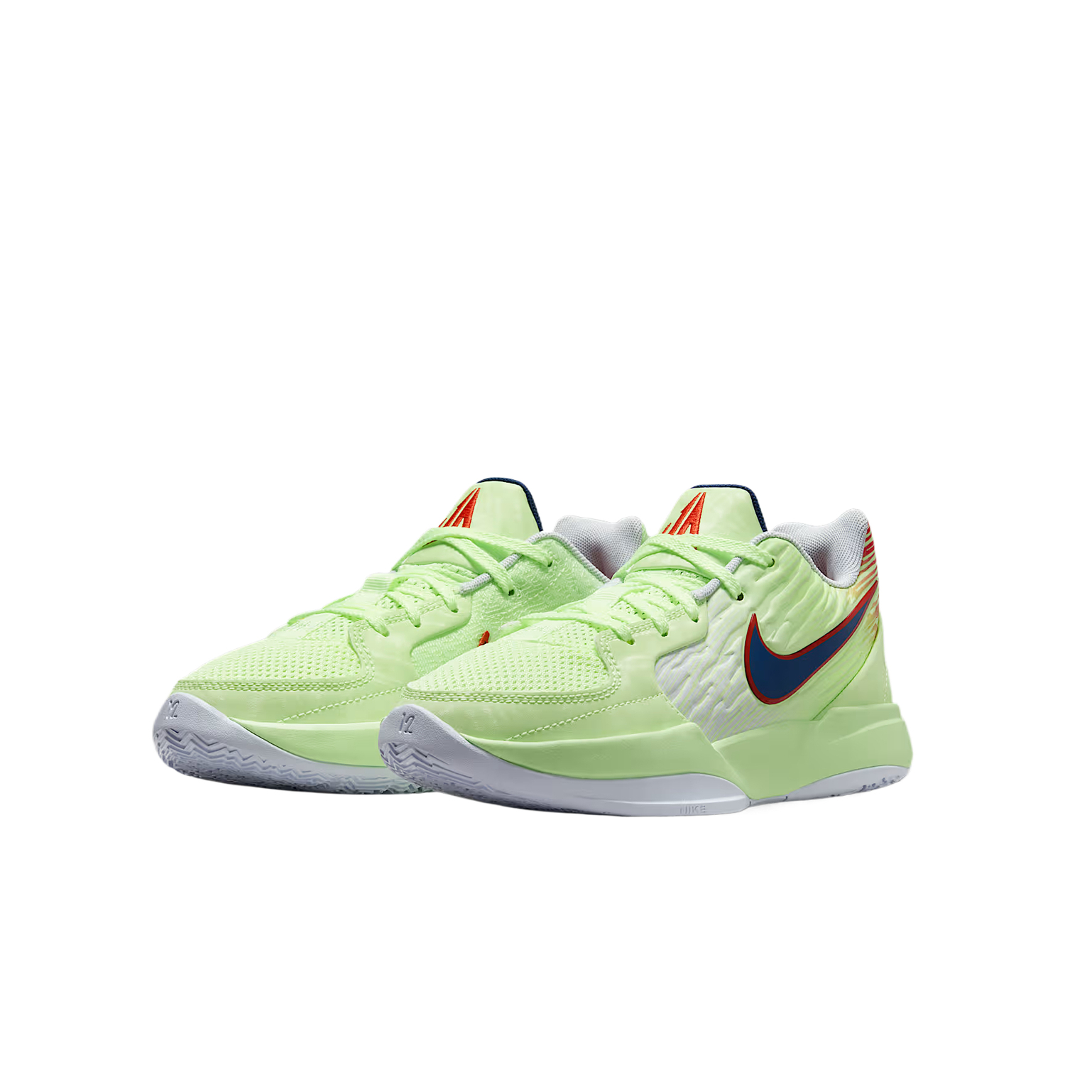 Nike Детские баскетбольные кроссовки Ja Morant 2 Low top Green для подростков — фото 4