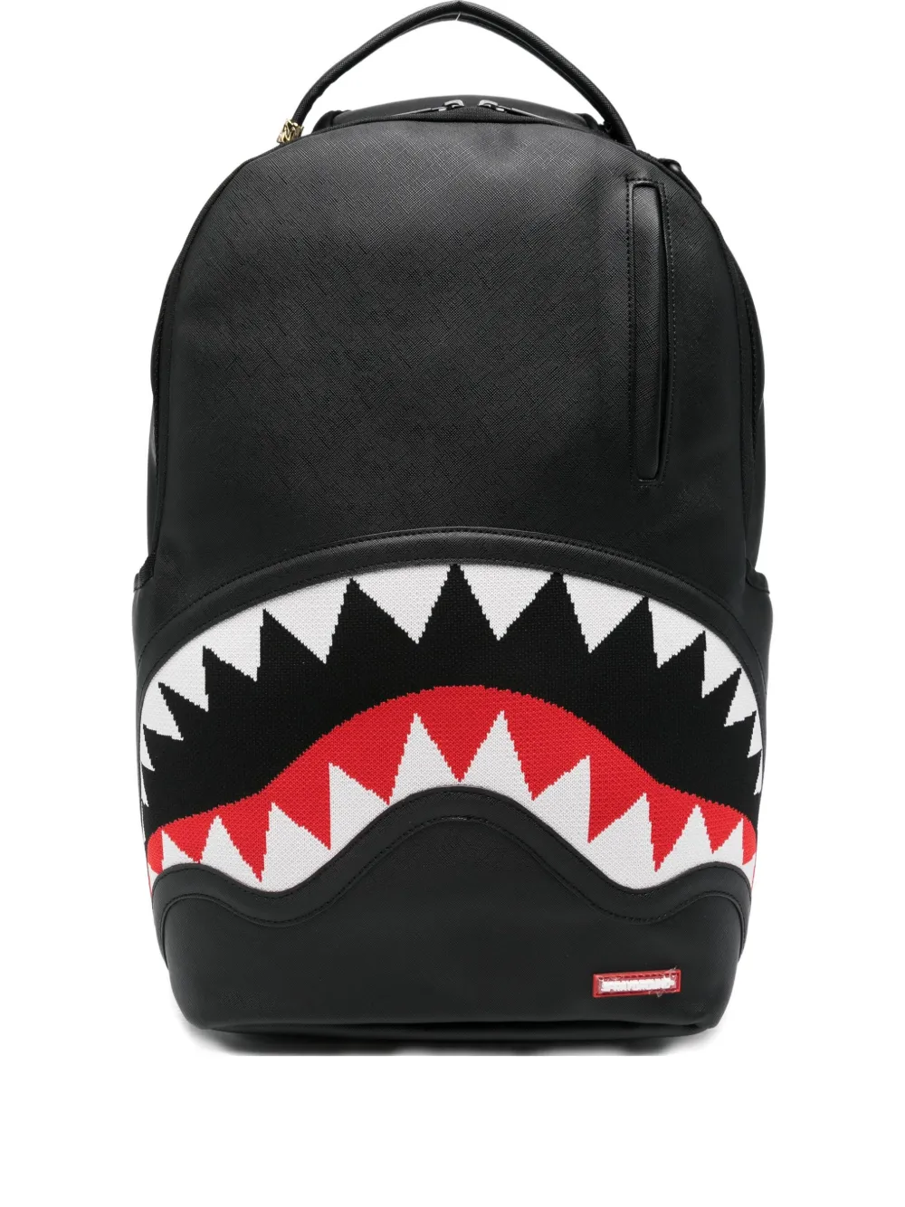 

Вязаный рюкзак с акульей пастью Sprayground, черный